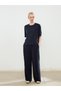 Nevavm Farkıyla Soulife Black Thessaloniki Plain Loose & Baggy Women's Sweatpants - 2