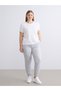Alita City Farkıyla Lcw Everyday Gray Women's Jogger Sweatpants with Elastic Waist - 2