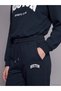 XSIDE Navy Embroidered Women's Jogger Sweatpants—The ALITA CITY Difference - 3