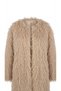 Italian Cut Curly Plush Fur Coat - 8