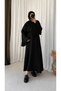 Piliseli Spanish Sleeve Oversize Skirt Suit - 3856 - Black