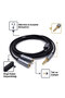 Headphone - Microphone Combiner Braided Cable with 3.5Mmtrrs Jack 2m - 5