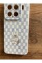 Xiaomi 15 Cat Printed Silicone Phone Case (Velvet-Suede Inside)(White Case) - 5