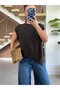Asymmetric Cut Tricot Sweater - 2