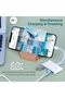 قارئ بطاقات SD لأجهزة iPhone/iPad، قارئ بطاقات ذاكرة عالمي 5 في 1 لبطاقات SD/TF/محركات أقراص USB، USB C/ - 5