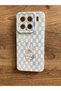 Xiaomi 15 Cat Printed Silicone Phone Case (Velvet-Suede Inside)(White Case) - 6