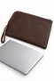 Brown Women's 13 Inch Tablet and Laptop Carrying Bag - 4