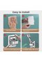 Xspring Adjustable Shower Head Holder, Removable Handheld Showerhead and Wall Mounted Suction Bracke - 5