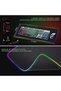 لوحة ماوس للألعاب بإضاءة RGB، لوحة ماوس كبيرة الحجم مع 14 وضعية إضاءة، لوحة ماوس كبيرة الحجم غير قابلة للانزلاق مع قاعدة مطاطية - 4