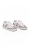 White-Ice Lace-Up Unisex Walking and Sports Shoes Sneaker 015 - 4