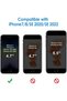 Case for iPhone SE 3/2, iPhone 8/7, Anti-Yellowing, Clear - 2