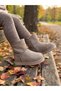 Suede Leather Mini Ug Boots Warm Stylish Winter Plush Lined Daily Unisex Children's Boots
