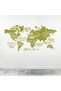 - World Map Wall Vinyl Decal Sticker, Medium/Large Size, for Living Room, Bedroom, Nursery, Office (Olive, Extra Large)
