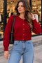 Women's Buttoned Knitwear Cardigan Cty-Çtn-9767