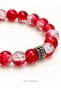Boxed Set of 3 Sparkling Glass Bead Bracelets for Women and Men Unisex Gift Set - 7