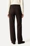 Women's Brown Patterned Wide Leg Trousers - 3