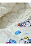 Winter plush snowsuit for babies - warm, zippered outerwear for outdoor use - 4