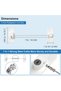 Refrigerator Lock 2 Packs, 2 Pack Refrigerator Lock with Keys with 2 Extra Strong Adhesives - 4