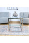 Classic Design Stainless Steel Service Table Silver-Plated Single - 3
