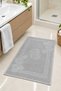 100% Cotton 50X75 2-Piece Flat Foot Towel, Foot Mat, Mat Set, Bathroom Mat - 2