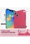 Compatible with iPhone 14 Case with Screen Protector (Camera Protection & Soft Microfiber Lin - 3