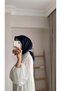 Amber Scarf - Night Blue / Dark Navy Blue - 7