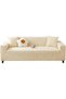 Stretch Couch Cover, Thick Solid Color All-inclusive Anti-Slip Reversible Soft Sofa Cover with Elast - 7