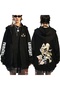 Anime Fairy Tail Zipper Printed 3 Thread Zipper Cardigan Hooded Oversize