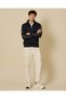Men Black Half-Zip Sweatshirt - 5