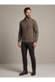 Fire Lamb Wool Zipper Sweater-10224 - 3
