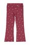 Crispy Flower Leggings for 2-5 Years - Red