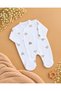 100% Cotton 4-Piece Baby Hospital Discharge Set: Romper, Bodysuit, Hat, Booties, Pants Set - 5