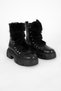 Node Women's Genuine Leather Feather Detailed Heeled Boots B4789 - 3