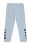 Heart Printed Leggings for 6-9 Years Old - Blue - 3