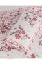 Ivory And Pink 2-Piece Floral Printed Quilt (Twin Size) - 7