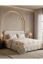Ivory 3-Piece Jaipuri Printed Quilt (Super King Size)