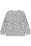 Leopard 10-13 Years Old Pajama Set - Gray - 6