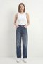 High Waist Baggy Jean 1061 Tint Green - 2