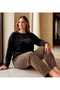 Warm and Luxurious French Velvet Soft Plus Size Pajama Set