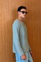 Men's Sierre Henley Collar Thessaloniki T-Shirt Gray - 3