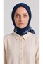 Viole Rayon Scarf - Dark Blue - 4