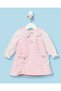 Infant Girls Pink And Ivory Tweed Dress