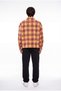 Men's Plaid Long Sleeve Oversize Shirt Yellow - 5