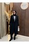 Nelya Premium Lined Classic Coat |   Black - 5