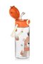 Mooma Tritan Water Bottle with Straw 400 ml Orange - Bobo - 3