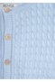 Organic Knitwear Long Sleeve Blue Baby Boy Cardigan - 6