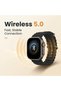 Smart Watch Ultra 5.0 Wireless Sports Smartwatch with Bluetooth Calling & Ocean Band - Black - 5
