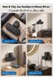 مقبس تمديد متعدد المنافذ، محول قابس 7 في 1، موسع مقبس الحائط مع 3 منافذ تيار متردد و2 منفذ USB-A و2 منافذ U - 7