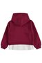 Brooklyn Printed Sweatshirt for Ages 10-13 - Burgundy - 3