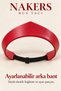 Russian Crown Red Faux Leather Dual-Use Adjustable Hair Crown and Hat Style - 9